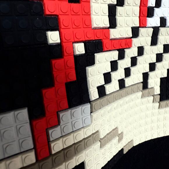 Mostly Heard Rarely Seen 8-Bit Aero Tri-Color Sweatshirt Black Size Large - Picture 5 of 10